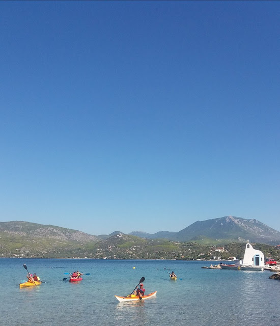 Lake Vouliagmeni Loutraki Greece Photo Greeker than the Greeks